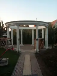 Ротонда тип 5, 8 колонн, диаметр 5700 мм Балюстрада